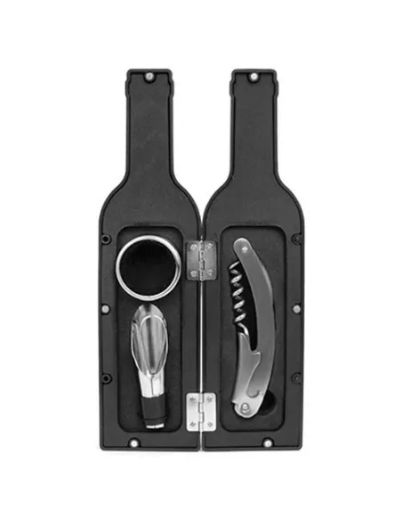 Set elegant de vin cu 3 accesorii