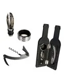 Set elegant de vin cu 3 accesorii
