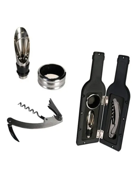 Set elegant de vin cu 3 accesorii