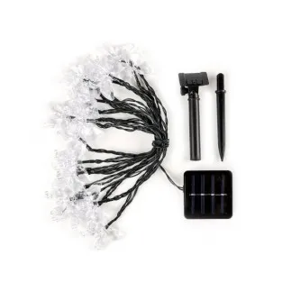 Set 2 x Instalatie solara 50 led , Fluturi Cristal