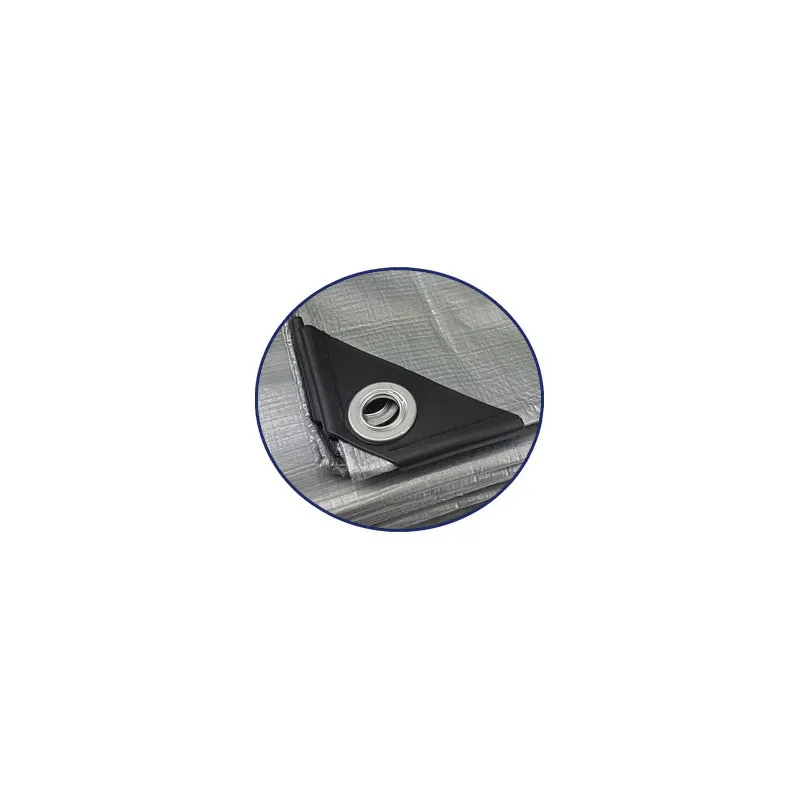 PRELATA CU INELE 3 X 4 M - 80 G/MP- ALBASTRU