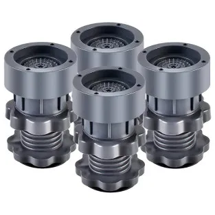 Set 4 picioruse reglabile pentru masina de spalat, anti-zgomot si antiderapante