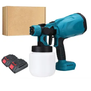Pistol de Vopsit cu Acumulator Dasgut 24V, 2 Acumulatori, Rezervor 800 ml, Debit 650 ml/min 2