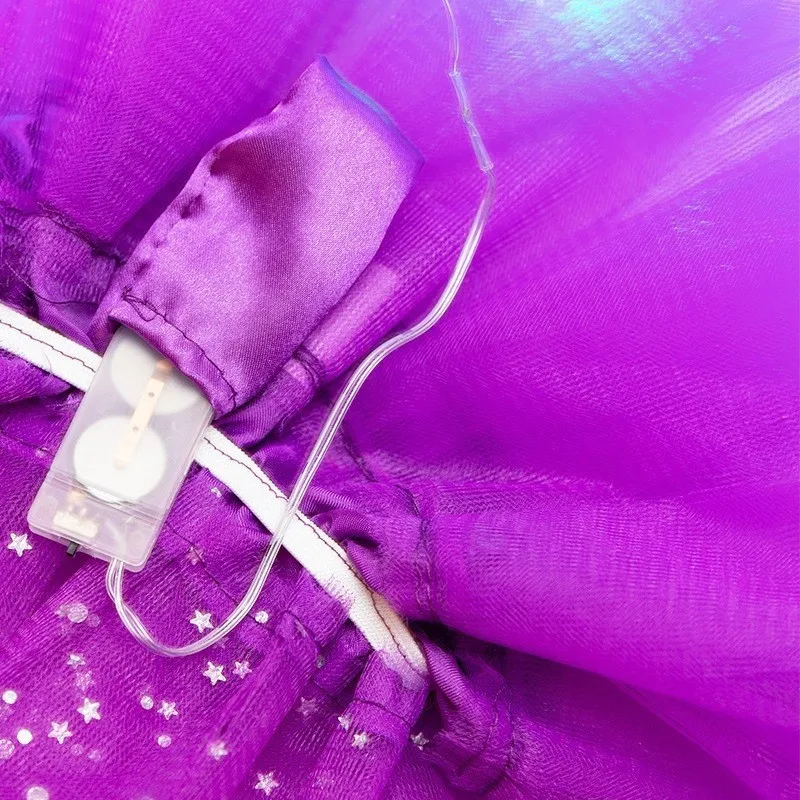 Fustă luminată cu LED pentru dans, petrecere, balet