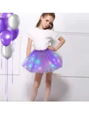 Fustă luminată cu LED pentru dans, petrecere, balet