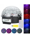 Proiector glob disco pentru interior