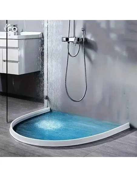 Opritor apa , garnitura silicon flexibil cu banda adeziva, 150cm, alb