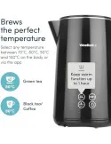 Cana cu incalzire, Inteligenta, WEEKETT 1.7L, Control Vocal Alexa, 3000W, Temperatura Ajustabilă, Negru