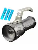 Lanterna Argintie cu MANER Max 8000 Lumeni cu Zoom