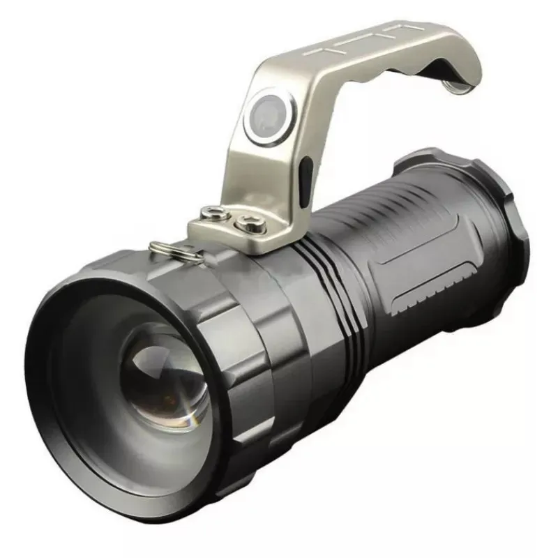 Lanterna Argintie cu MANER Max 8000 Lumeni cu Zoom