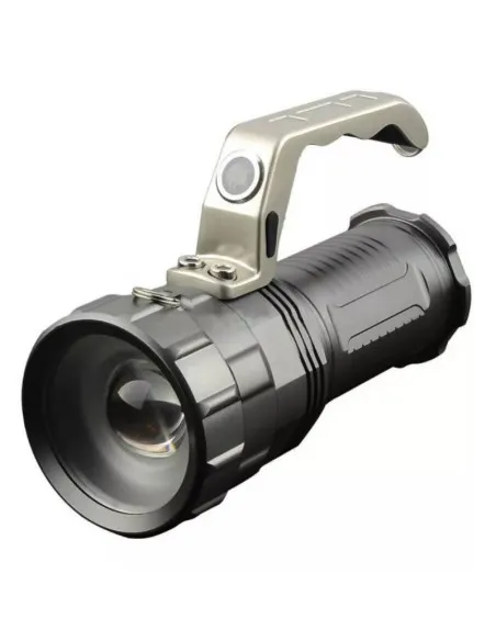 Lanterna Argintie cu MANER Max 8000 Lumeni cu Zoom
