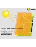 Proiector Solar LED Jortan 50-1200W Senzor IP65