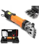 Mașină de Tuns Oi Profesională 850W, 6 Trepte + Set Cuțite Extra și Cutie Transport