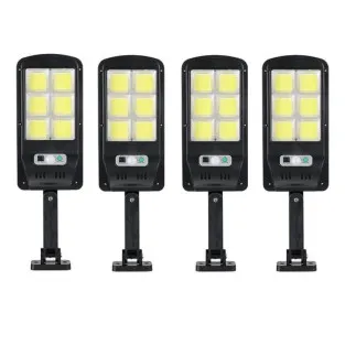 Cumpara 4 X Proiector solar 6 celule,150 LED-uri