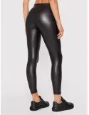 Colanti imitatie de piele negri
