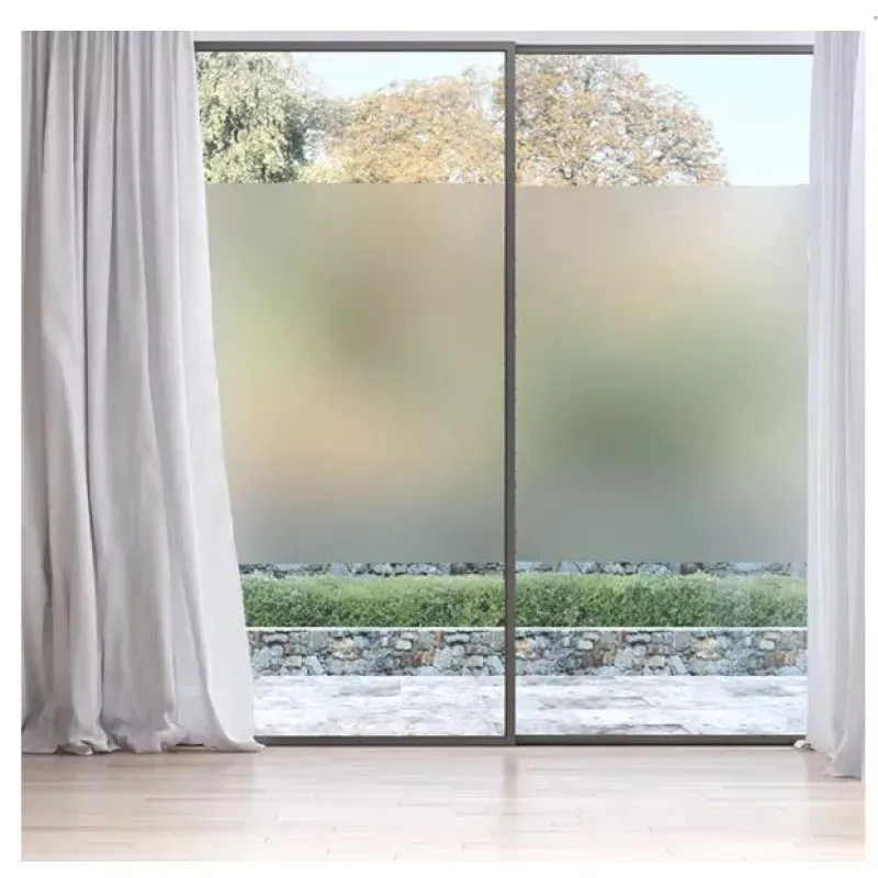 Folie autoadeziva alb mat 45 X 300 pentru geamuri