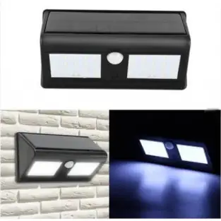 Lampa dubla 40 LED, incarcare solara si senzor miscare 2