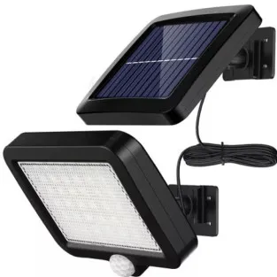 Proiector 10W 56LED cu Senzor de miscare si panou