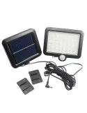 Proiector 10W 56LED cu Senzor de miscare si panou