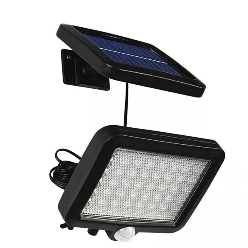 Proiector 10W 56LED cu Senzor de miscare si panou