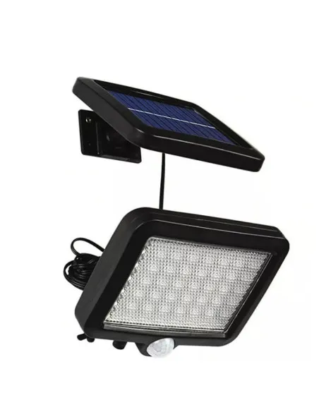 Proiector 10W 56LED cu Senzor de miscare si panou