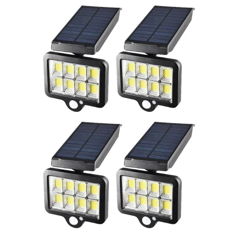 Cumpara Set 4 x Proiector solar 160 LED 8 COB