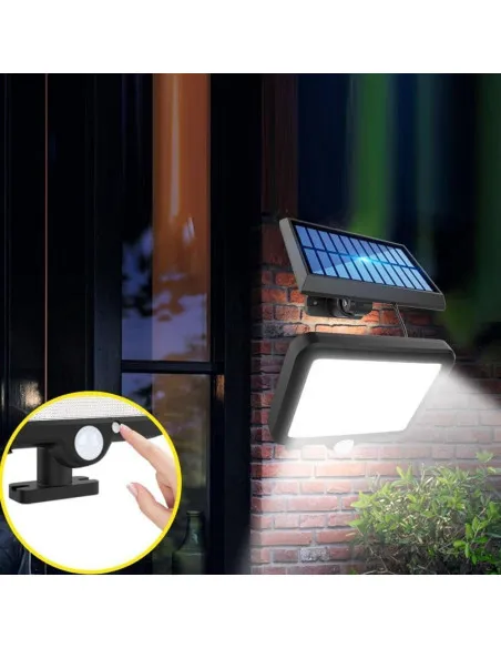 Cumpara Set 4 x Proiector solar 160 LED 8 COB