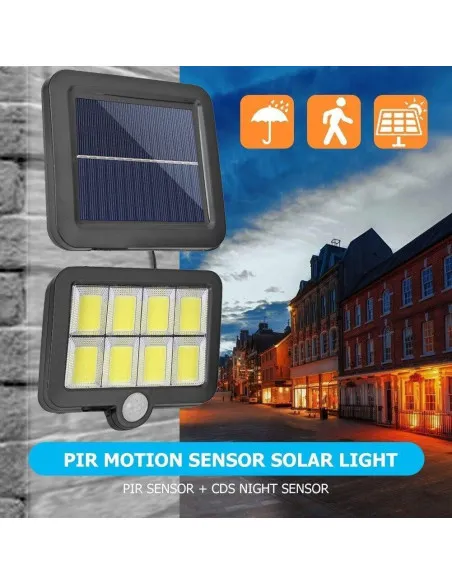 Cumpara Set 4 x Proiector solar 160 LED 8 COB