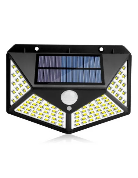 Lampa cu panou solar si senzor de miscare,100 LED