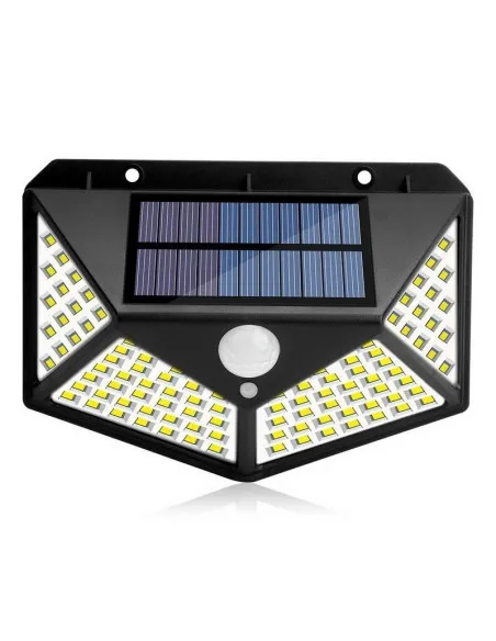 Lampa cu panou solar si senzor de miscare,100 LED