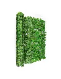 Gard artificial verde cu frunze, 300x100cm, ECO