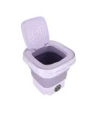 Mașină de spălat mini portabilă complet automată și pliabilă, multifuncțională, cu consum redus, ultra-silentioasă