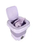Mașină de spălat mini portabilă complet automată și pliabilă, multifuncțională, cu consum redus, ultra-silentioasă