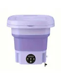 Mașină de spălat mini portabilă complet automată și pliabilă, multifuncțională, cu consum redus, ultra-silentioasă