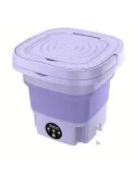 Mașină de spălat mini portabilă complet automată și pliabilă, multifuncțională, cu consum redus, ultra-silentioasă