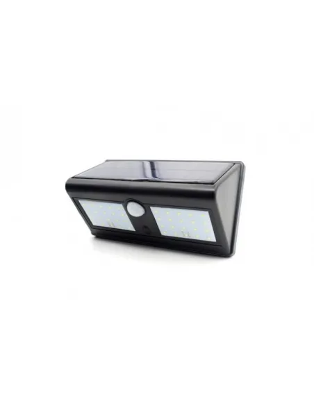 Lampa dubla 40 LED, incarcare solara si senzor miscare