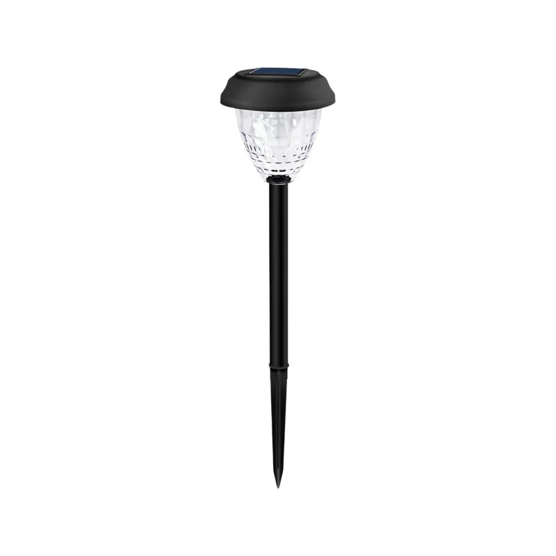 Set 4 Lampi Solare LED pentru Alee și Grădină, Alb Cald + RGB, Schimbare Culoare, IP65