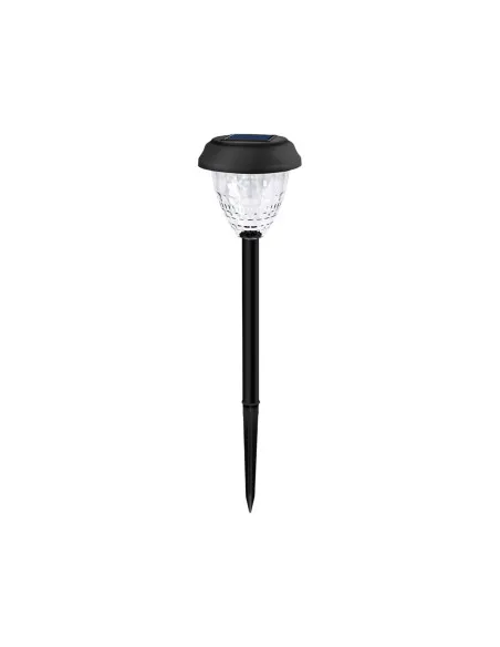 Set 4 Lampi Solare LED pentru Alee și Grădină, Alb Cald + RGB, Schimbare Culoare, IP65