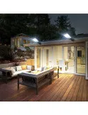 Lampa Solara 50W, 71LED-uri COB, Telecomanda , Senzor de Miscare