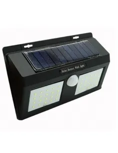 Lampa dubla 40 LED, incarcare solara si senzor miscare