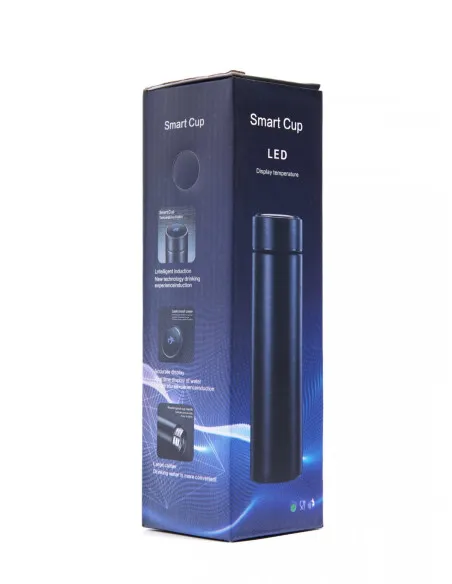 Termos cu Afișaj Electronic Tactil, 500 ml, Oțel Inoxidabil
