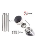Termos cu Afișaj Electronic Tactil, 500 ml, Oțel Inoxidabil