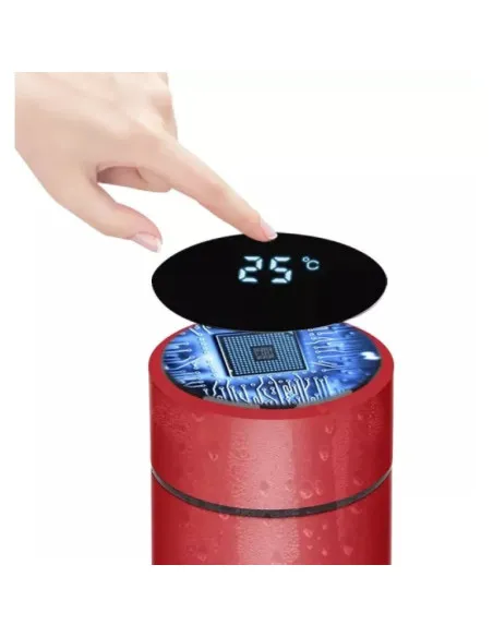 Termos cu Afișaj Electronic Tactil, 500 ml, Oțel Inoxidabil