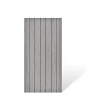 Set 5 x Tapet decorativ autoadeziv, aspect lemn vertical, 30x60cm, model 3D modern, pentru perete interior, imitatie riflaj