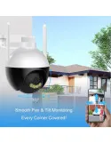 Camera IP WIFI Jortan-PRO JT-8289 3MP, Viziune Nocturna, Audio Bidirectional, Conectivitate Wireless