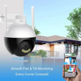 Camera IP WIFI Jortan-PRO JT-8289 3MP, Viziune Nocturna, Audio Bidirectional, Conectivitate Wireless 2