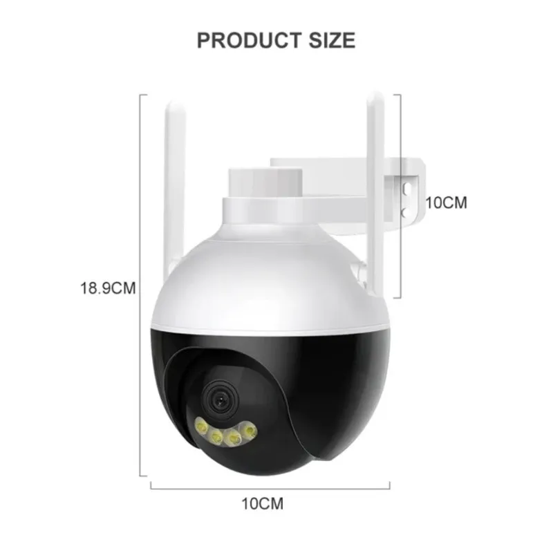 Camera IP WIFI Jortan-PRO JT-8289 3MP, Viziune Nocturna, Audio Bidirectional, Conectivitate Wireless
