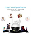 Camera IP WIFI Jortan-PRO JT-8289 3MP, Viziune Nocturna, Audio Bidirectional, Conectivitate Wireless