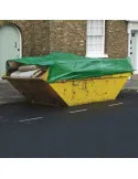 Prelată cu Inele din PE, 3x4 m, 120 g/mp, Verde