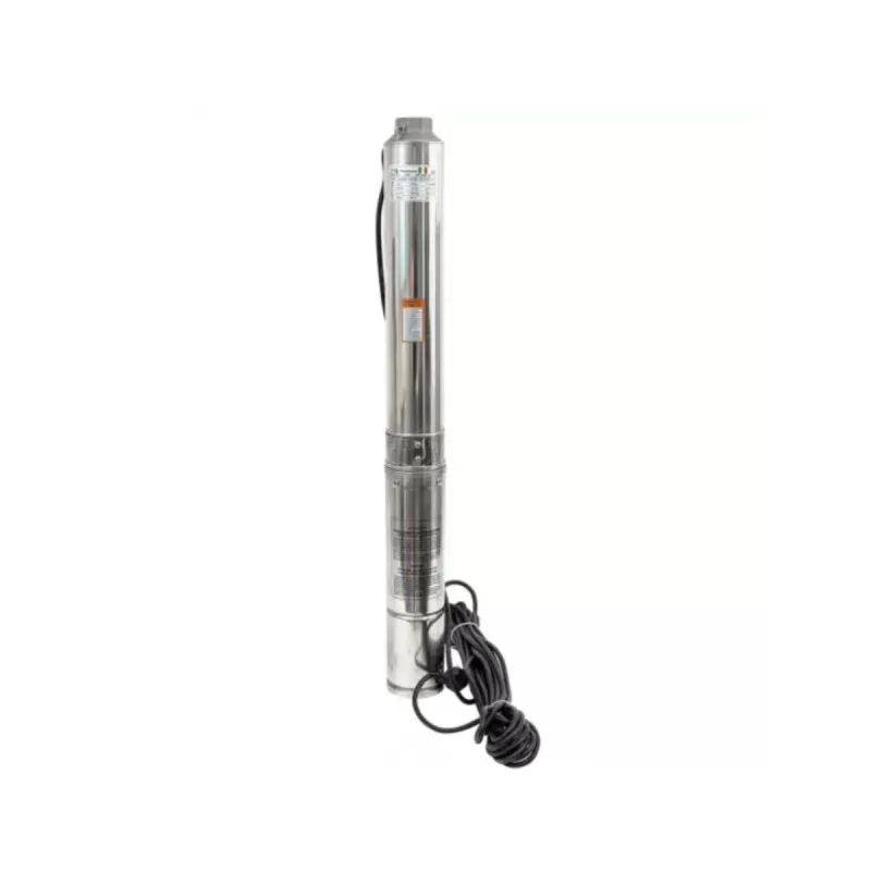 Pompă submersibilă Zinith Italia 4STM807, 1.65 kW, 266 l/min, refulare 80 m, inox, cablu 15 m